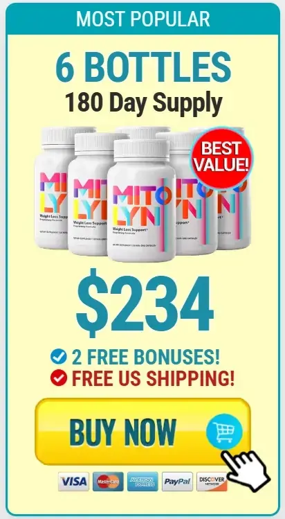 Mitolyn 6 Bottles Pricing